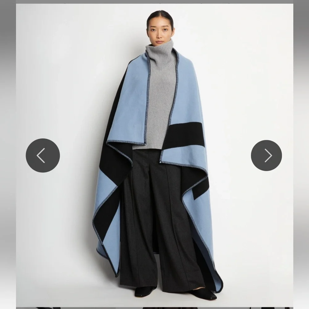NWT Proenza Schouler x Mercedes Benz Eco Cashmere Jacquard Blanket
